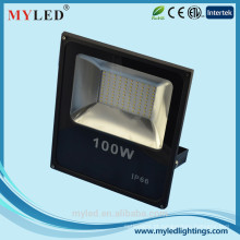 Liga de alumínio LED alta luz da baía 100W impermeável IP65 LED FloodLight